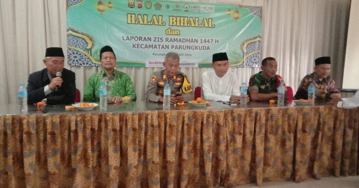Sinergi Pasca Lebaran: Kecamatan Parungkuda Gelar Halal Bihalal dan Laporkan Hasil ZIS Ramadhan 1447 H