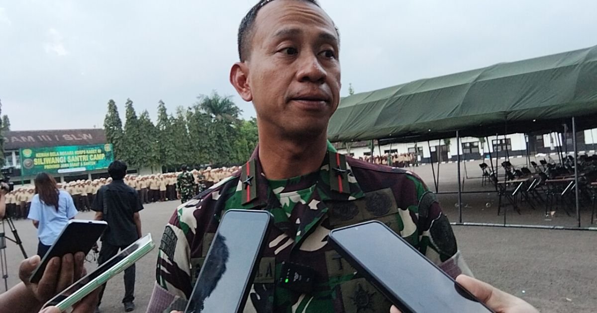 Komandan Rindam III/Siliwangi Brigadir Jenderal TNI Bagus Budi Adrianto, Harapkan Santri jadi Kader Bela negara.