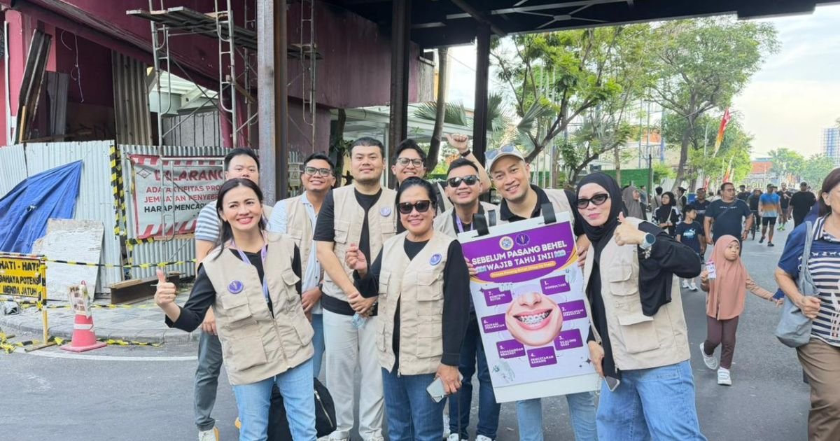 Ikatan Ortodontis Indonesia (IKORTI) Pengurus Wilayah Jawa Timur menghadirkan gerakan edukatif bertajuk