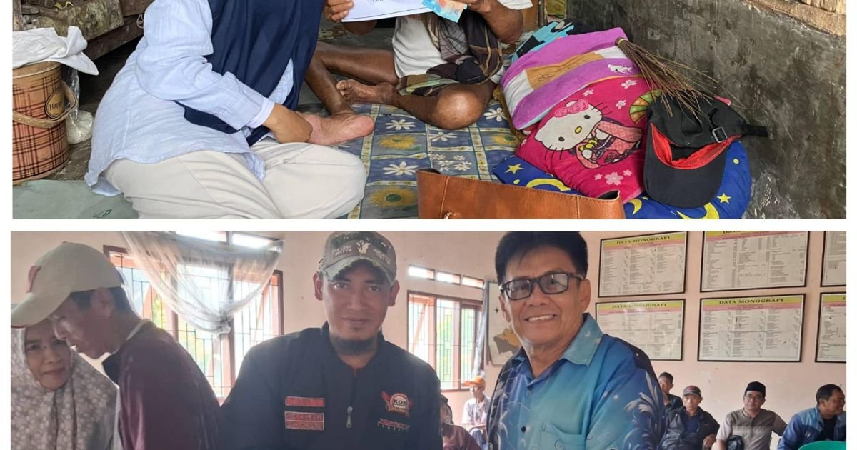 PEMDES Desa Cimahi Kecamatan Cicantayan kabupaten Sukabumi Menyalurkan Banyak Bantuan kepada Warganya