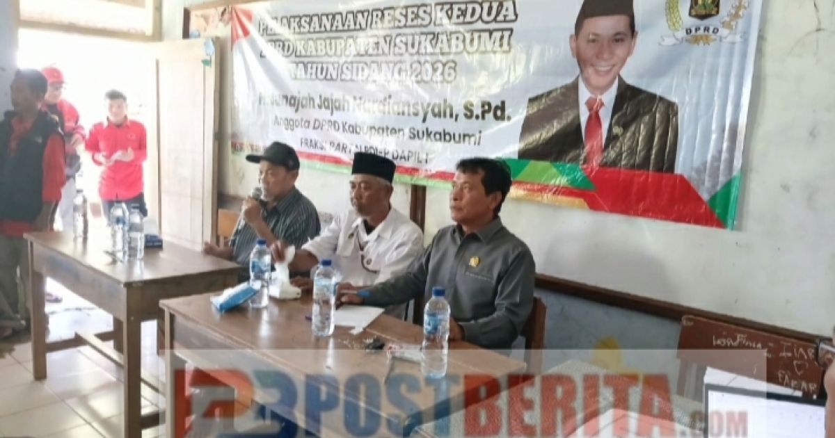 Anggota DPRD Kabupaten Sukabumi fraksi PDIP H. Junanjah Jajah Nurdiansyah Gelar Reses Kedua di Desa Warungkiara