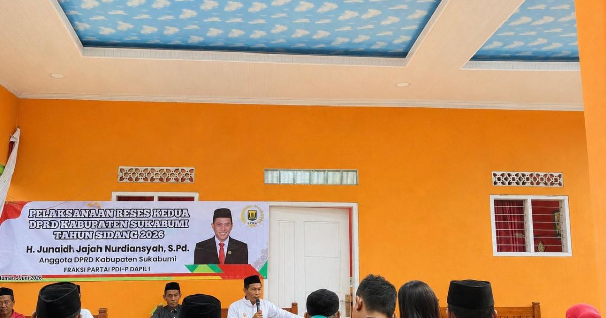 Reses Kedua Titik Ketiga, Anggota DPRD Kabupaten Sukabumi Fraksi PDI Perjuangan H. Junanjah Jajah Nurdiansyah Serap Aspirasi Warga Desa Cibodas