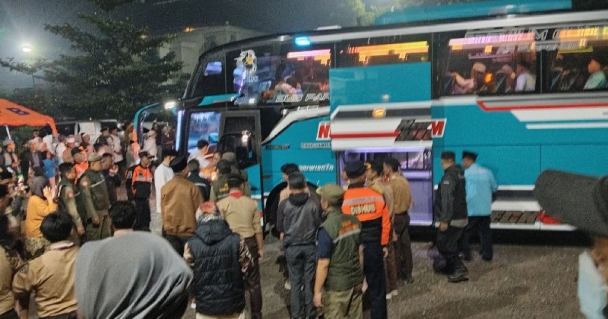 Jemaah Haji Kabupaten Sukabumi Tiba di Pusbangdai, Satu Jemaah Meninggal Dunia dan Satu Dirawat di RS Sekarwangi