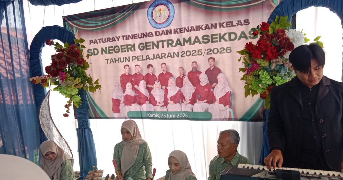 SDN Gentramasekdas Sukses Gelar Acara Pelepasan dan Kenaikan Kelas Tahun Ajaran 2025/2026