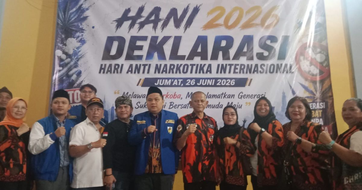 Dukung HANI 2026, DPD KNPI Kabupaten Sukabumi Tegaskan Komitmen Lawan Narkoba