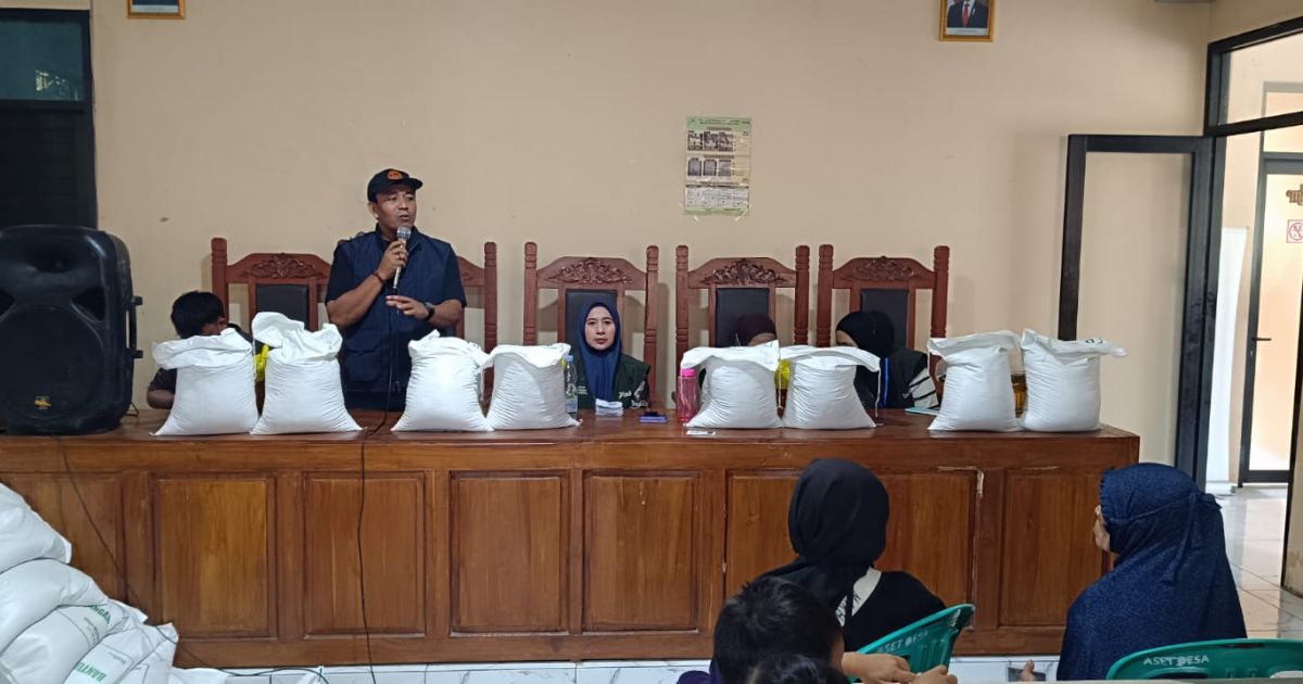1719 KPM di Pasirsuren Terima Bansos Beras 20 Kg & Minyak 4 Liter, Jumlah Penerima Naik 76%*