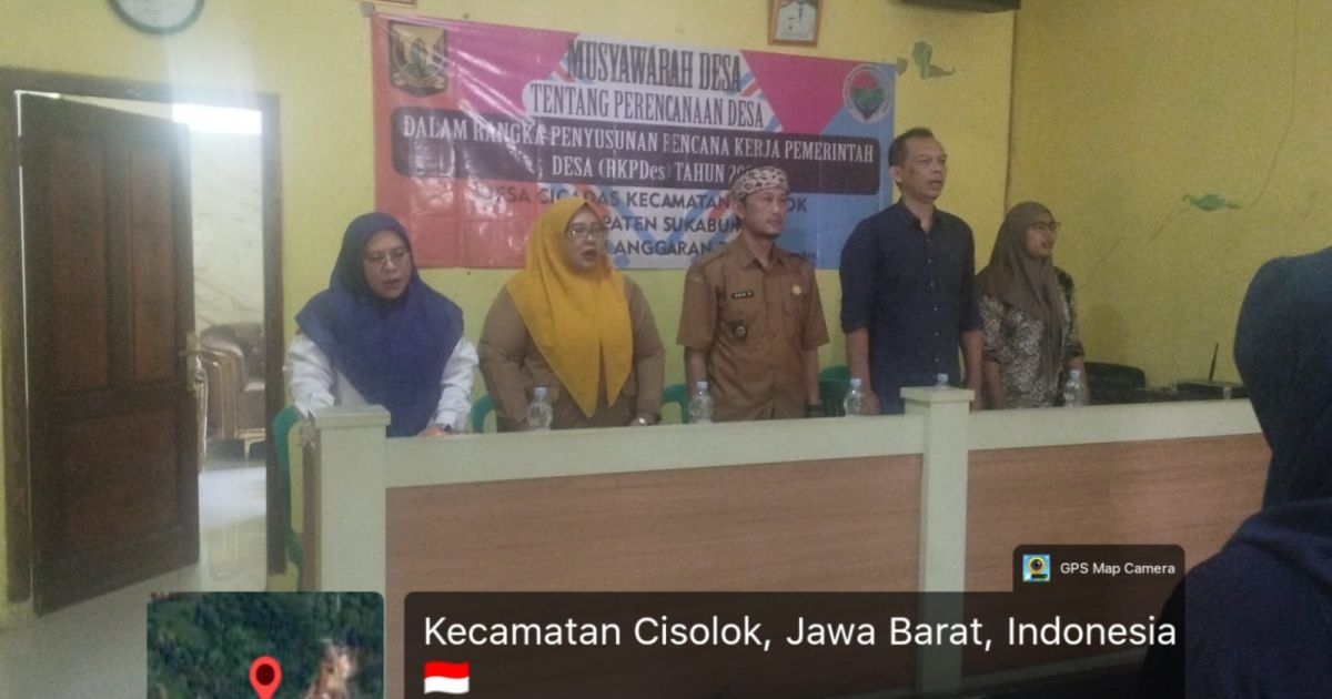 Musyawarah Desa Cicadas Bahas RKPDes 2027, Prioritaskan Pembangunan Jalan dan Infrastruktur Desa