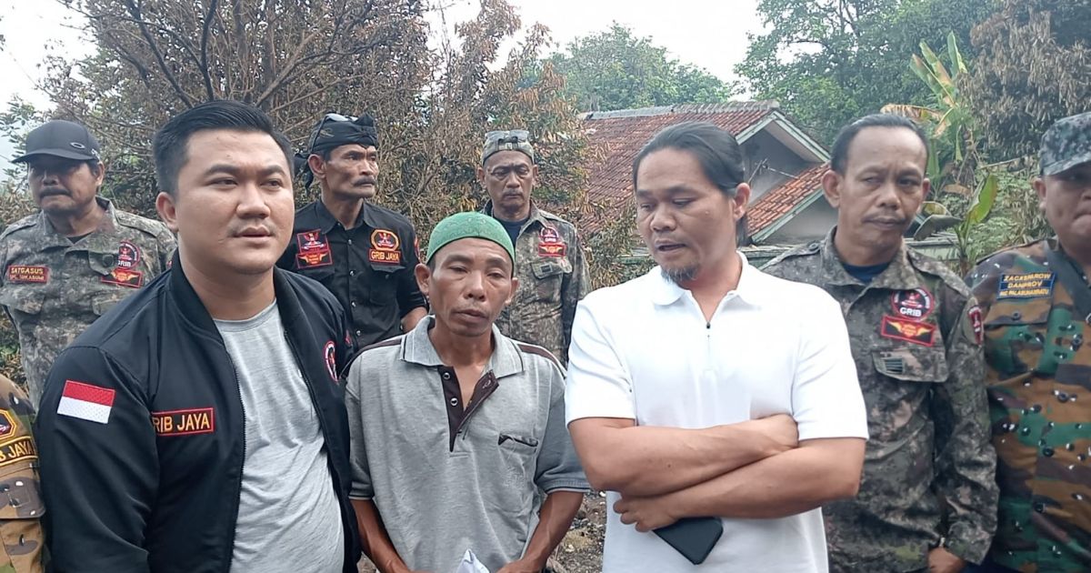 Ketua Grib Jaya Sukabumi H. Bram Sambangi Korban Kebakaran Cibodas, Janji Bikin Warung + Modal Usaha*