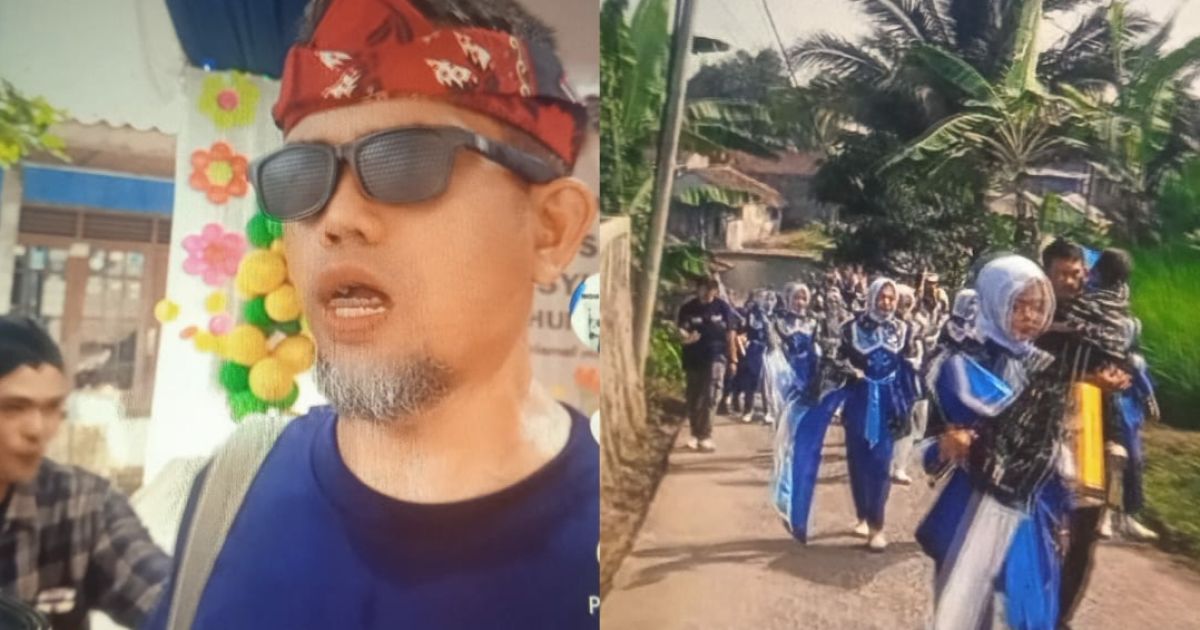 Meriah! Tabuhan Drumband dan Karnaval Ciber Warnai Perpisahan Siswa Yayasan Asyamsuriah Padaasih